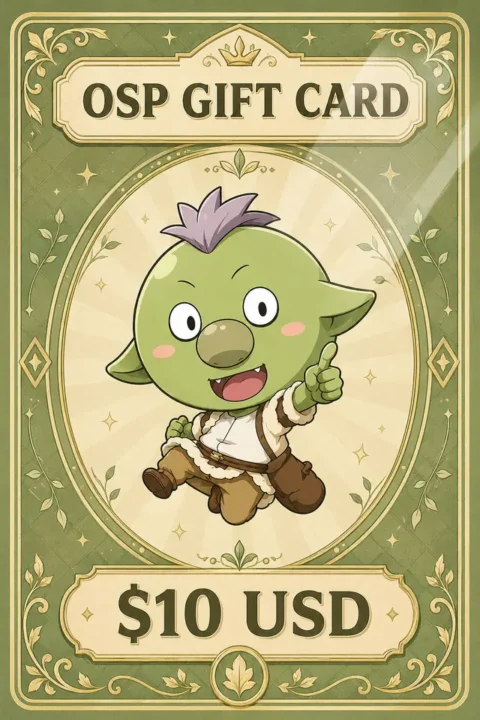 Gobta OSP Gift Card cover