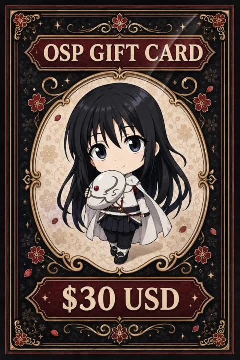 Shizu OSP Gift Card cover