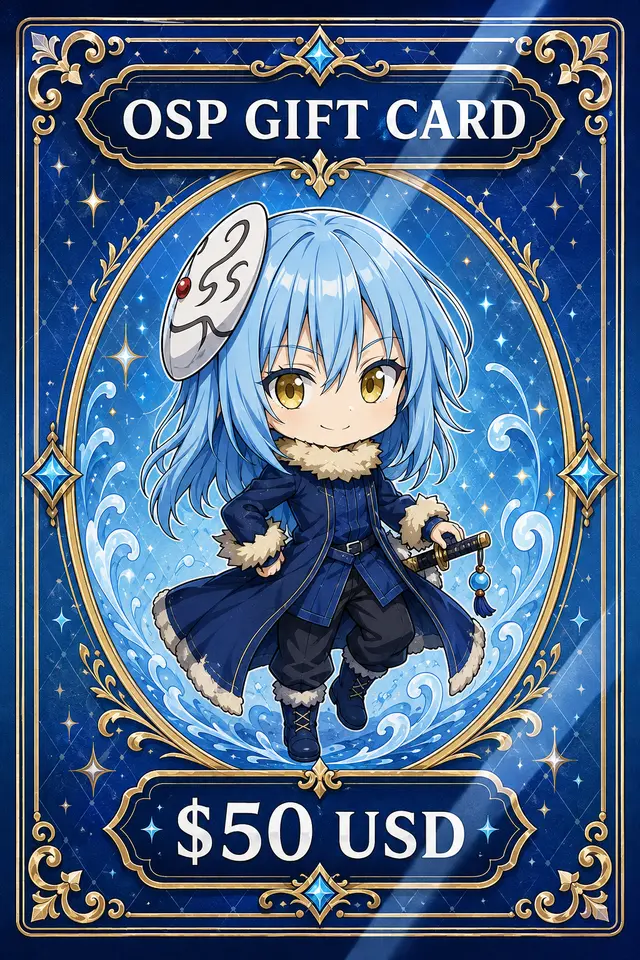 Rimuru Tempest OSP Gift Card cover